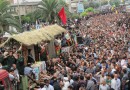 تصاویر مراسم استقبال از شهدای غواص و خط‌ شکن بهشهر