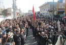 گزارش تصویری از تجمع بزرگ عزاداران حسینی شهرستان بهشهر در روز تاسوعا
