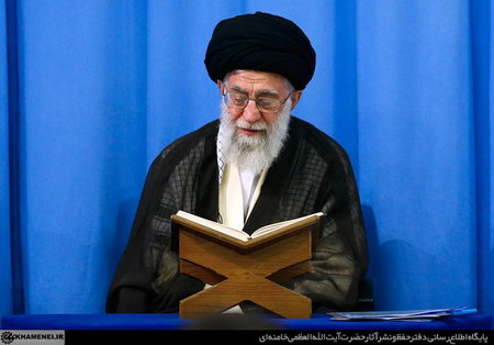 امام خامنه ای (س) در محفل انس با قرآن کریم