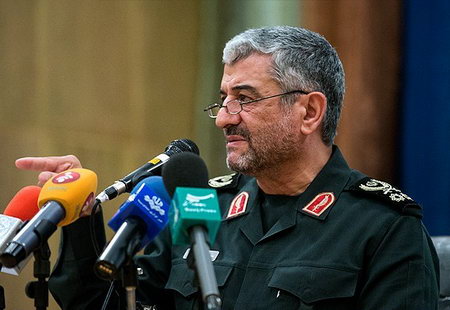 سردار سرلشکر محمدعلی جعفری فرمانده کل سپاه پاسداران انقلاب اسلامی